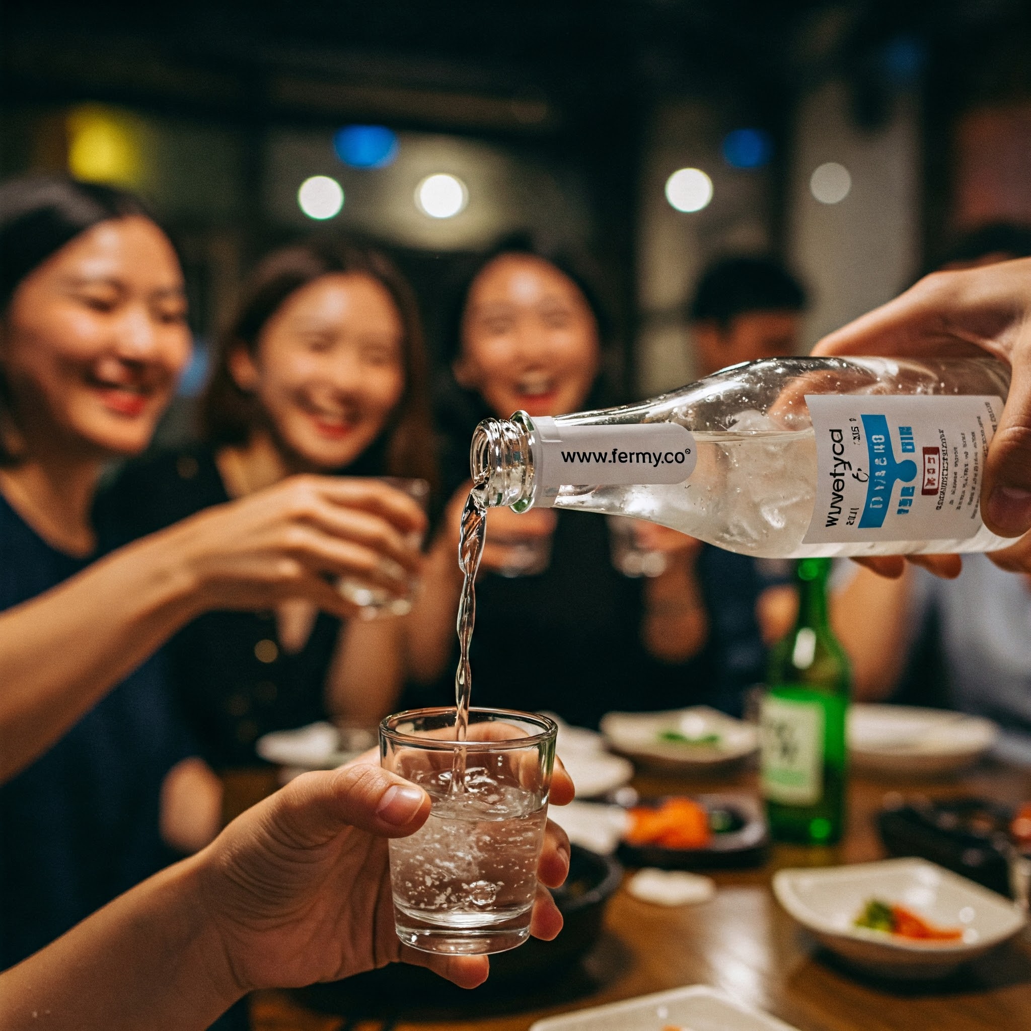 Friends enjoying Fermy drinks together